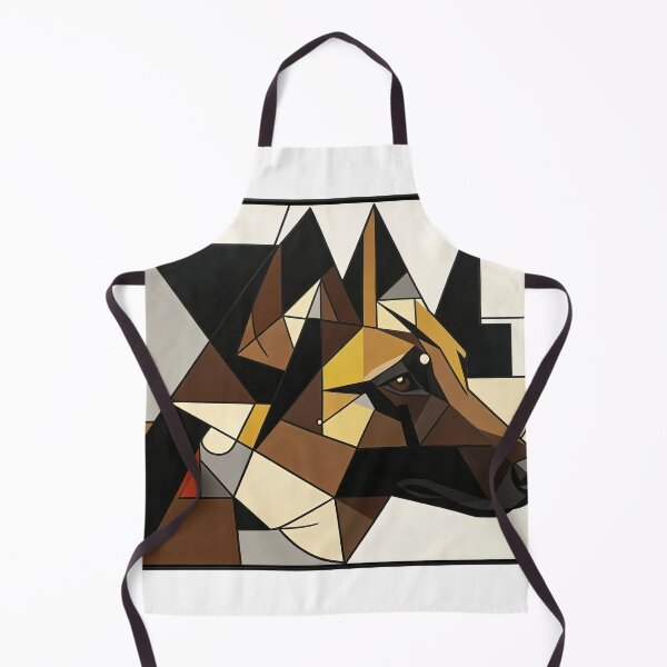 Item preview, cubist animal artwork designed and sold by forget45studio.