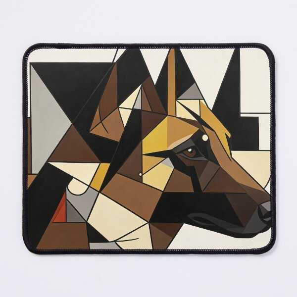 Item preview, cubist animal artwork designed and sold by forget45studio.