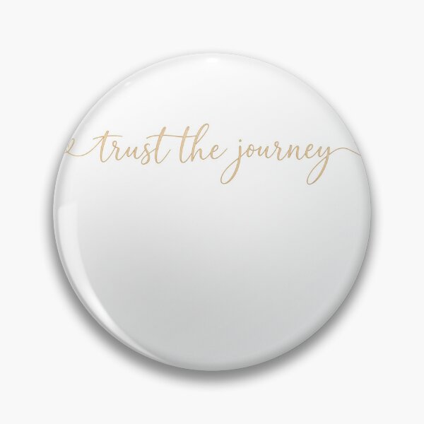 Item preview, Trust the Journey | Elegant Inspirational Quote with Butterfly designed and sold by CalmMandala.