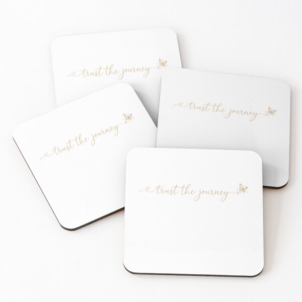 Item preview, Trust the Journey | Elegant Inspirational Quote with Butterfly designed and sold by CalmMandala.