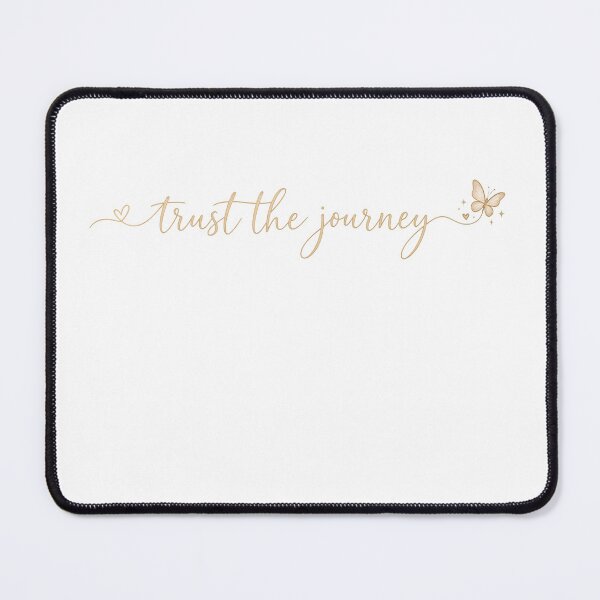 Item preview, Trust the Journey | Elegant Inspirational Quote with Butterfly designed and sold by CalmMandala.