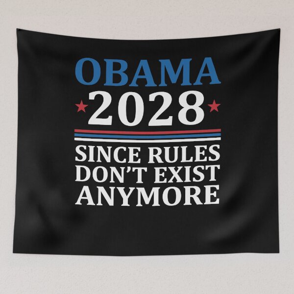 Item preview, Obama 2028 Since Rules Don't Exist Anymore  designed and sold by varioarts.