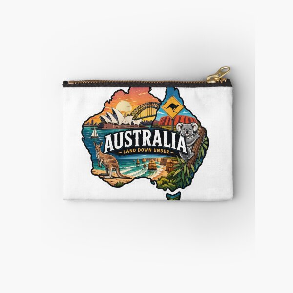 Item preview, Australia Land Down Under – Australian Travel & Wildlife Design designed and sold by 4U---Store.