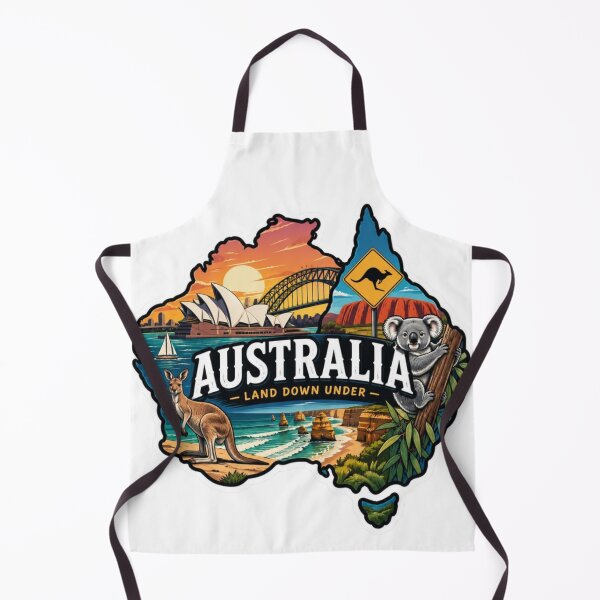 Item preview, Australia Land Down Under – Australian Travel & Wildlife Design designed and sold by 4U---Store.