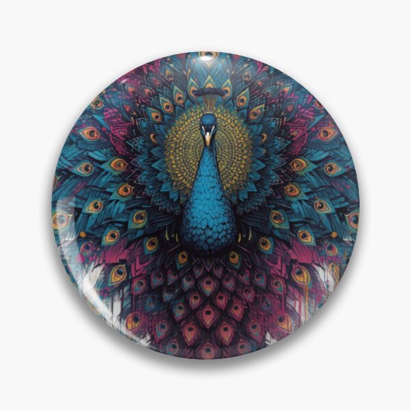 Item preview, ArtVibrantColorfulPeacock designed and sold by Artrendzs.