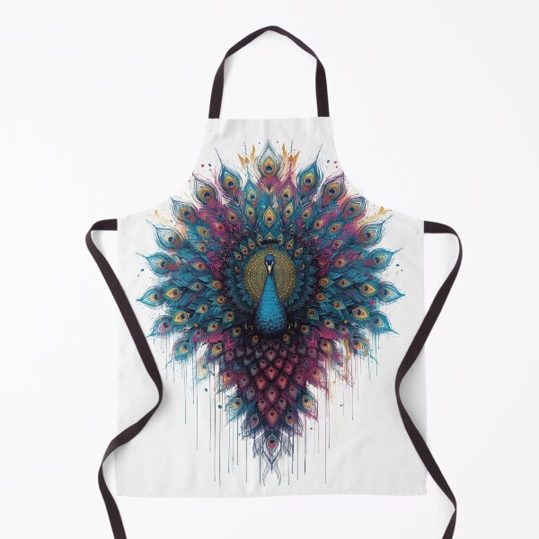 Item preview, ArtVibrantColorfulPeacock designed and sold by Artrendzs.
