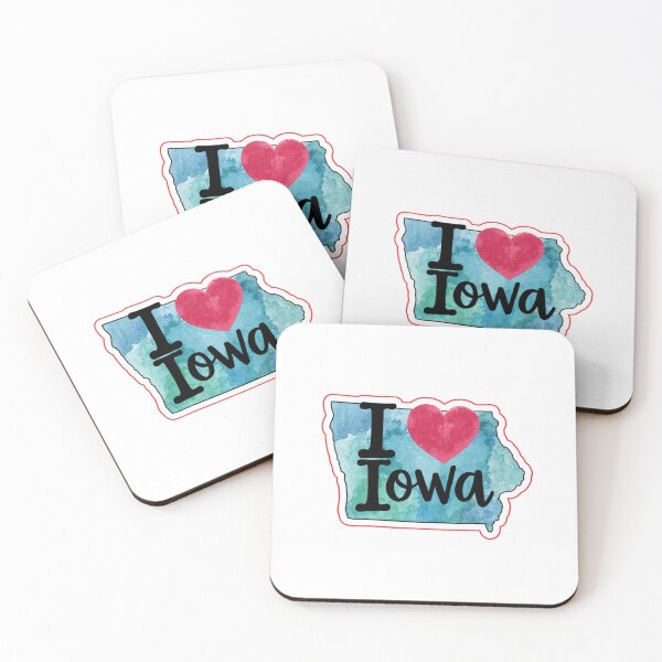 Item preview, Me encanta Iowa designed and sold by PamLeeDesign.
