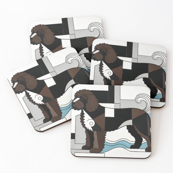 Item preview, cubist animal artwork designed and sold by forget45studio.