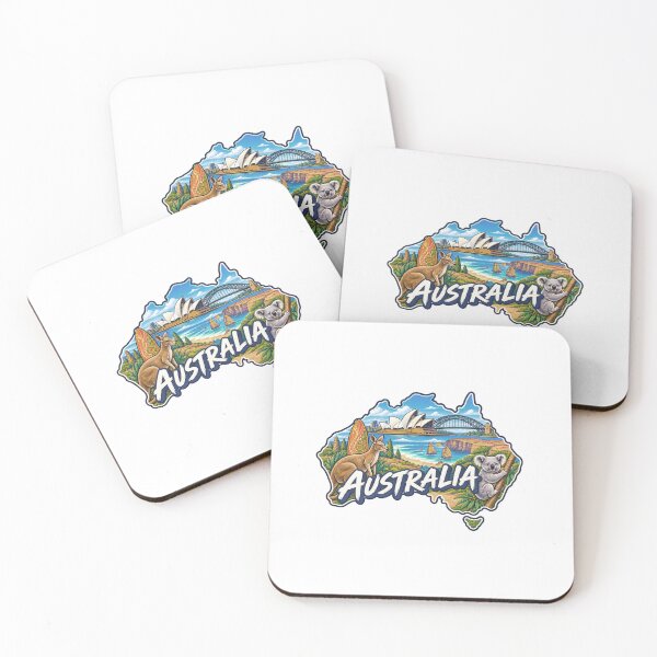 Item preview, Australia designed and sold by StackedPixels.