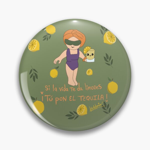 Item preview, When life give you Lemons tequila Cheers Olga Schembri  designed and sold by Keddmia.