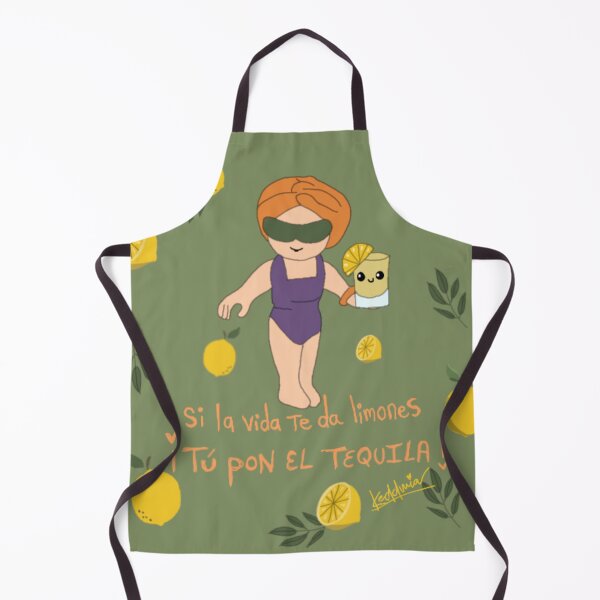 Item preview, When life give you Lemons tequila Cheers Olga Schembri designed and sold by Keddmia.