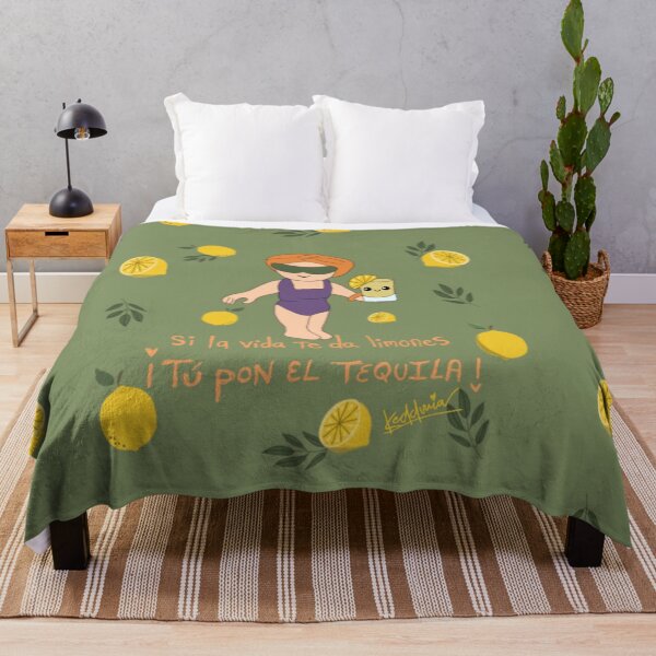 Item preview, When life give you Lemons tequila Cheers Olga Schembri designed and sold by Keddmia.