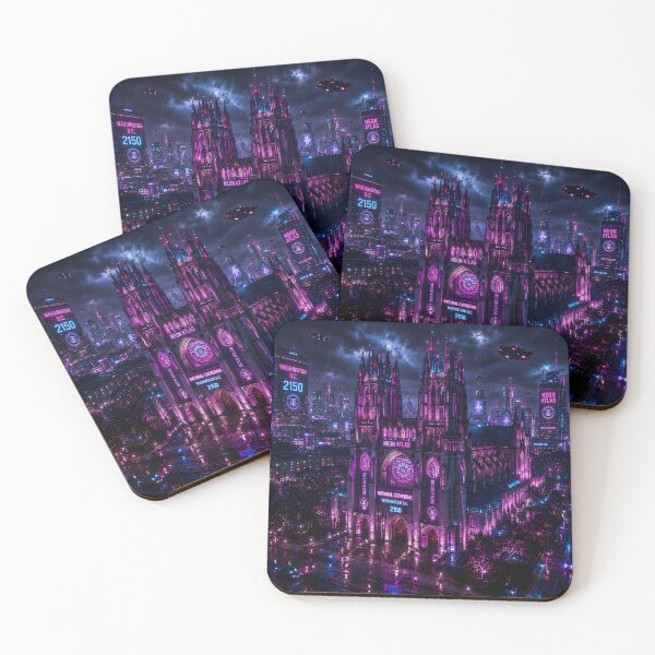 Item preview, Washington DC Cyberpunk  | Neon Atlas Special Edition designed and sold by NSAstore.