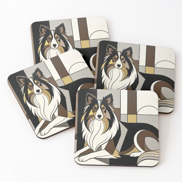 Item preview, cubist animal artwork designed and sold by forget45studio.