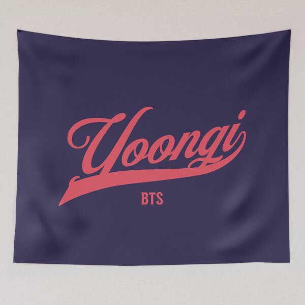 Item preview, Yoongi BTS suga agust d varsity baseball designed and sold by Morcawork.