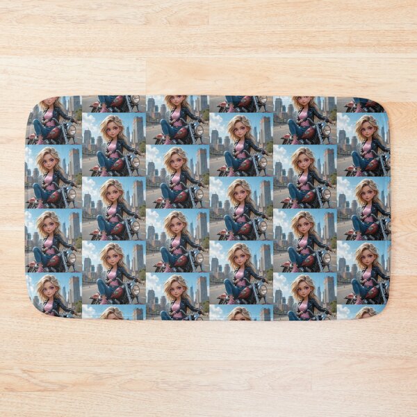 Item preview, Girl on Motorcycle designed and sold by RaF71PrO.