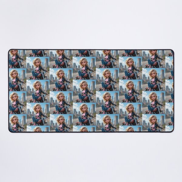 Item preview, Girl on Motorcycle designed and sold by RaF71PrO.