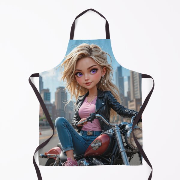 Item preview, Girl on Motorcycle designed and sold by RaF71PrO.