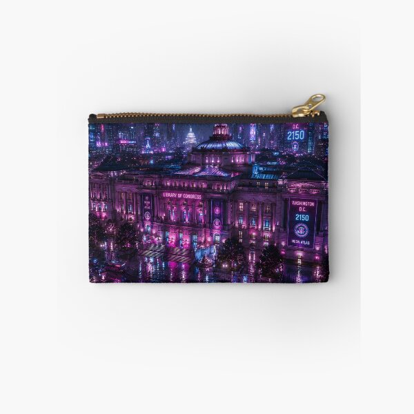 Item preview, Washington DC Cyberpunk  | Neon Atlas Special Edition designed and sold by NSAstore.