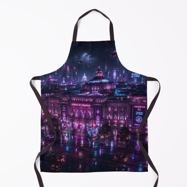 Item preview, Washington DC Cyberpunk  | Neon Atlas Special Edition designed and sold by NSAstore.