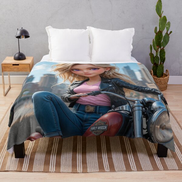 Item preview, Girl on Motorcycle designed and sold by RaF71PrO.