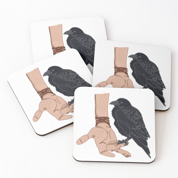 Item preview, The raven cycle Ronan and chainsaw  designed and sold by Corvi.Et.Vulpes.
