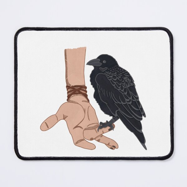 Item preview, The raven cycle Ronan and chainsaw designed and sold by Corvi.Et.Vulpes.