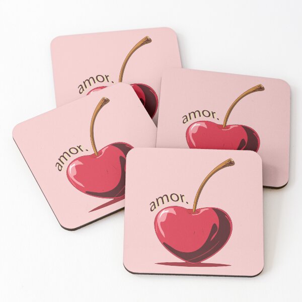 Item preview, Amor Heart Cherry Love Design designed and sold by photossmirnov.