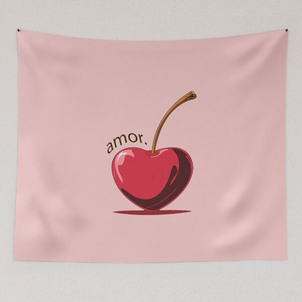 Item preview, Amor Heart Cherry Love Design designed and sold by photossmirnov.