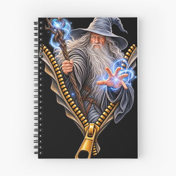 Item preview, Unzip Your Inner Wizard designed and sold by halibutgoatramb.
