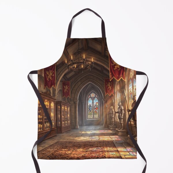 Item preview, Wizard Castle Eagle Tower Common Room - Cozy Dark Academia Study Art designed and sold by KreonaTime.