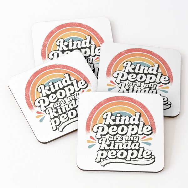 Item preview, Kind People Are My Kinda People Kindness Positivity Empathy Good Vibes designed and sold by RetroMini2026.