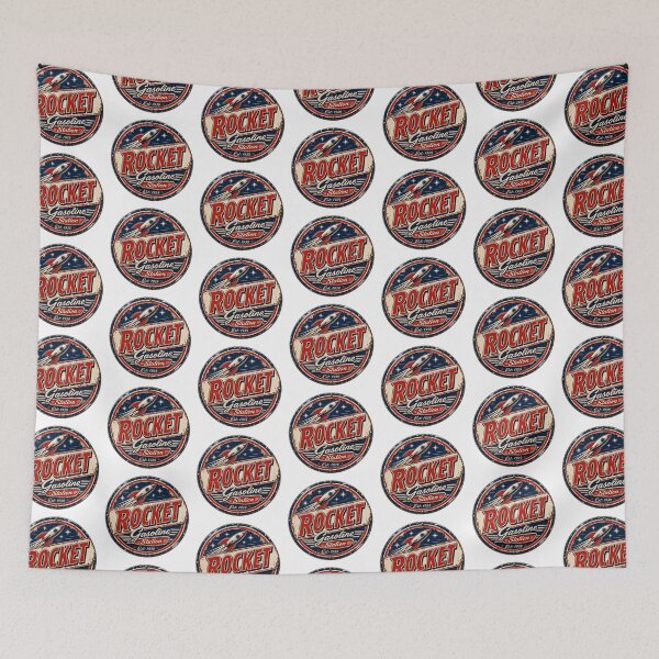 Item preview, Rocket Gasoline Station – Vintage Space Age Americana designed and sold by Wilcox PhotoArt.