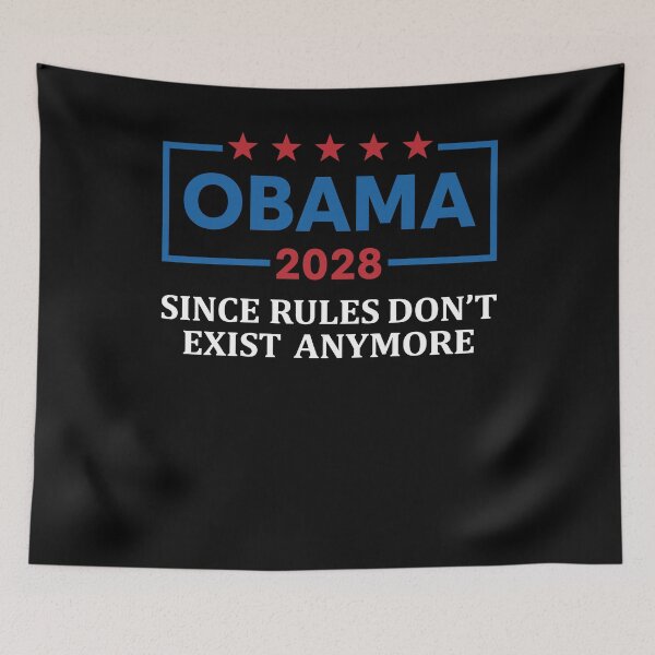 Item preview, Obama 2028 Since Rules Don't Exist Anymore  designed and sold by varioarts.