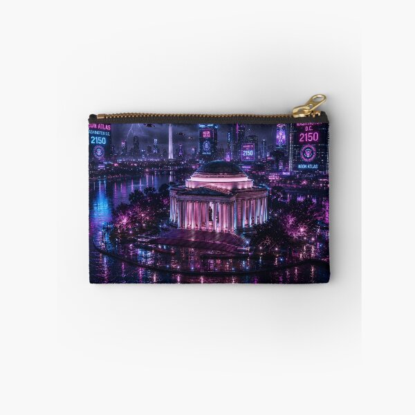 Item preview, Washington DC Cyberpunk  | Neon Atlas Special Edition designed and sold by NSAstore.