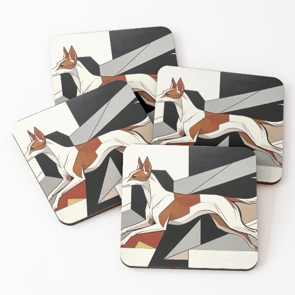 Item preview, cubist animal artwork designed and sold by forget45studio.