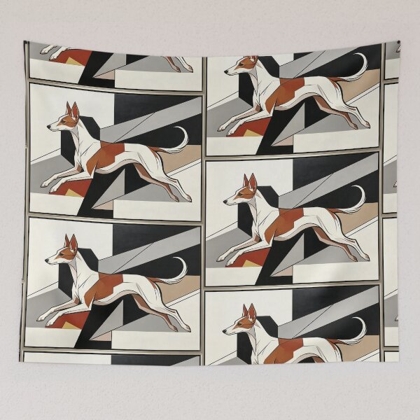 Item preview, cubist animal artwork designed and sold by forget45studio.