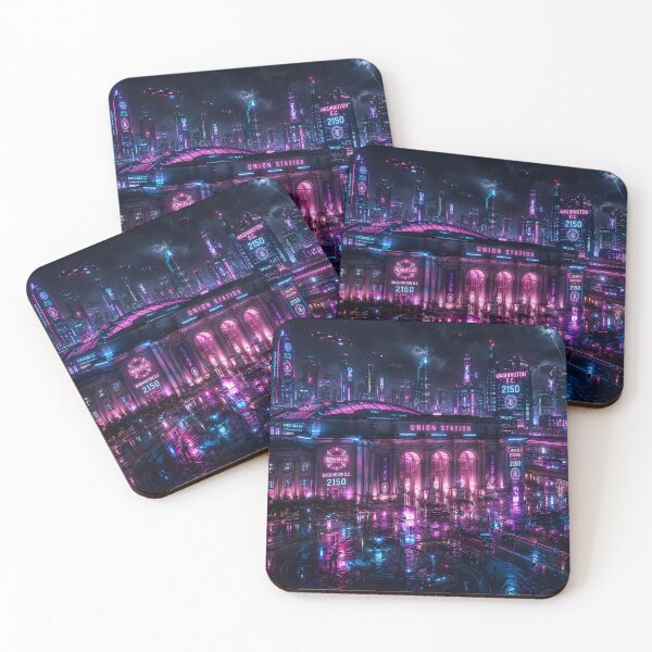 Item preview, Washington DC Cyberpunk  | Neon Atlas Special Edition designed and sold by NSAstore.