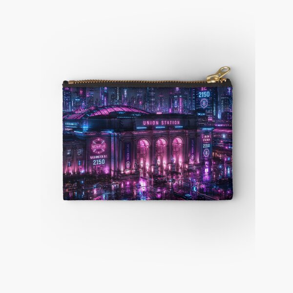 Item preview, Washington DC Cyberpunk  | Neon Atlas Special Edition designed and sold by NSAstore.