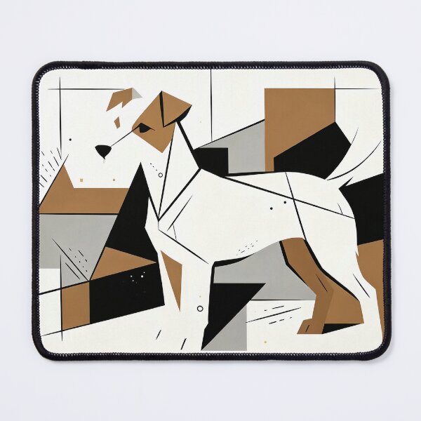 Item preview, cubist animal artwork designed and sold by forget45studio.