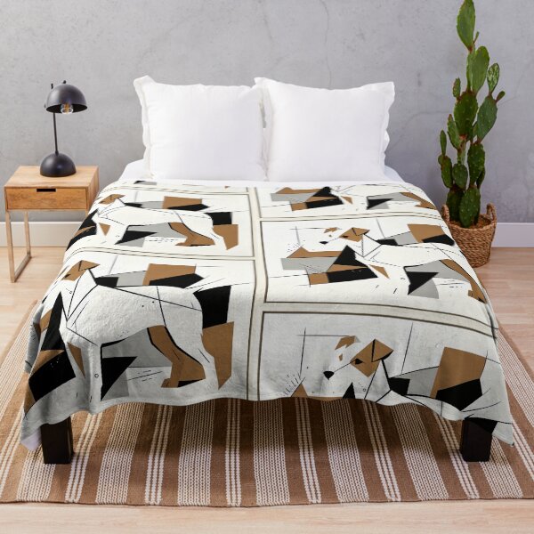 Item preview, cubist animal artwork designed and sold by forget45studio.