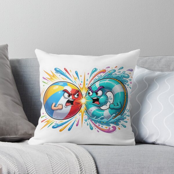 Item preview, Beach Ball Swim Ring Summer Rivalry designed and sold by Imaginarium of Chaos falcon88 .