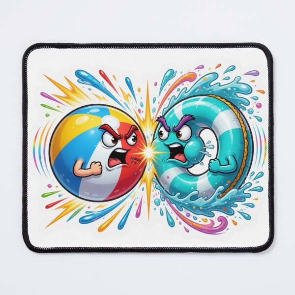 Item preview, Beach Ball Swim Ring Summer Rivalry designed and sold by Imaginarium of Chaos falcon88 .