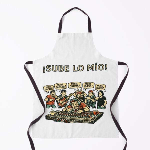 Item preview, Sube Lo Mio - Funny Sound Technician T-Shirt - Musician Gift - Monitor Mix Humor designed and sold by ImaginariaEstudioShop.