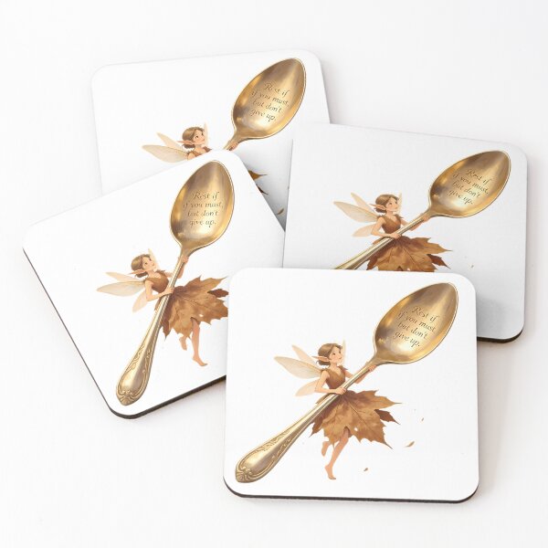 Item preview, Rest If You Must But Don't Give Up — Golden Spoon Fairy designed and sold by Bondingbonding.