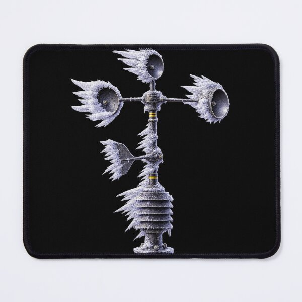 Item preview, Frozen Wind – Rime Ice Anemometer Art designed and sold by yagniikd-.