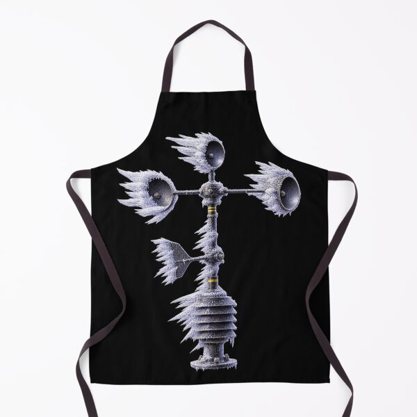 Item preview, Frozen Wind – Rime Ice Anemometer Art designed and sold by yagniikd-.