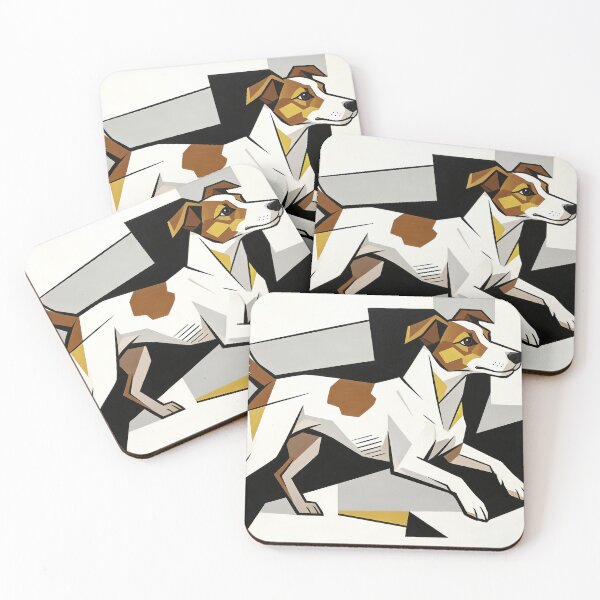 Item preview, cubist animal artwork designed and sold by forget45studio.