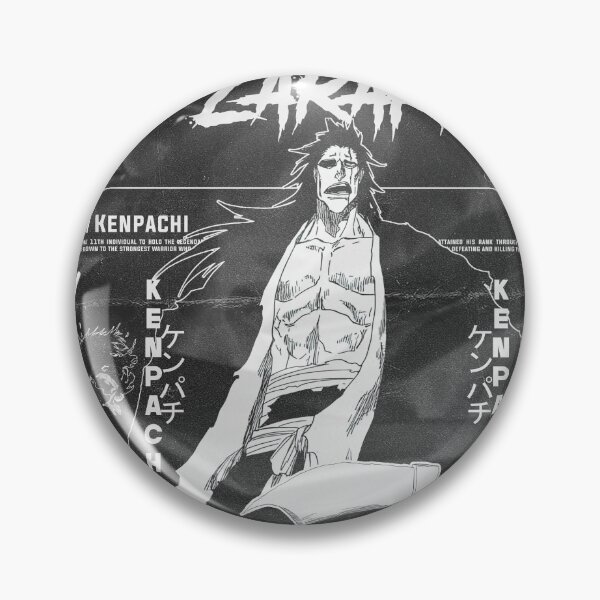 Item preview, Kenpachi Zaraki Bleach Thousand Year Blood War Anime Poster designed and sold by Shopunte.