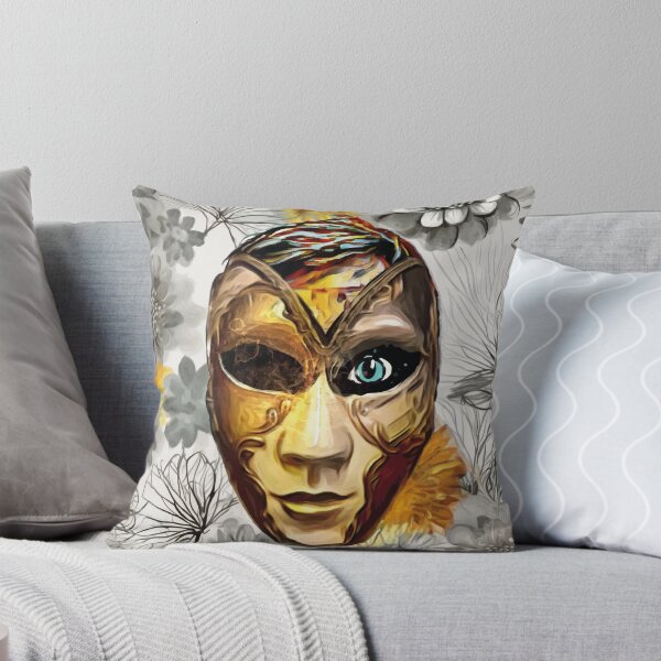 Item preview, Gold mask and silver flowers designed and sold by Hyper-Heart.